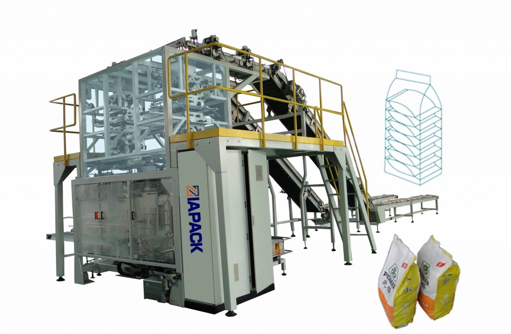Automatic secondary baler packing production line for seeds - IAPACK