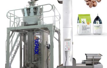 커피 콩 및 분말 용 충전 포장 기계를 형성하는 자동 쿼드 백