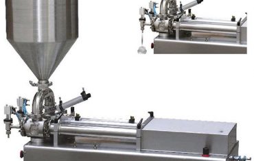 점성 액체용 듀얼 헤드 피스톤 필러