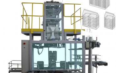 자동 소프트 백 나르는 생산 포장 라인