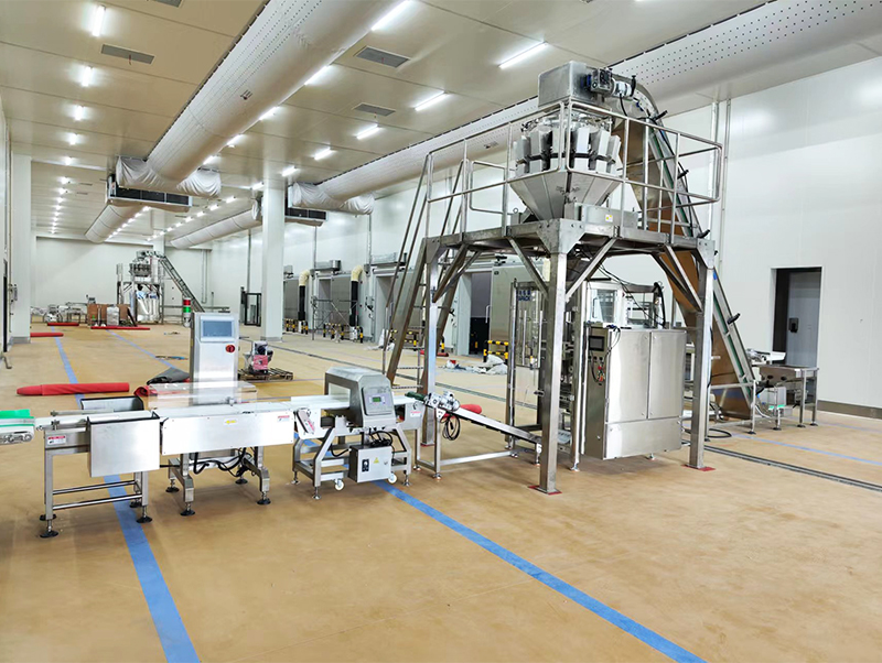 자동 포장기 forzen 식품