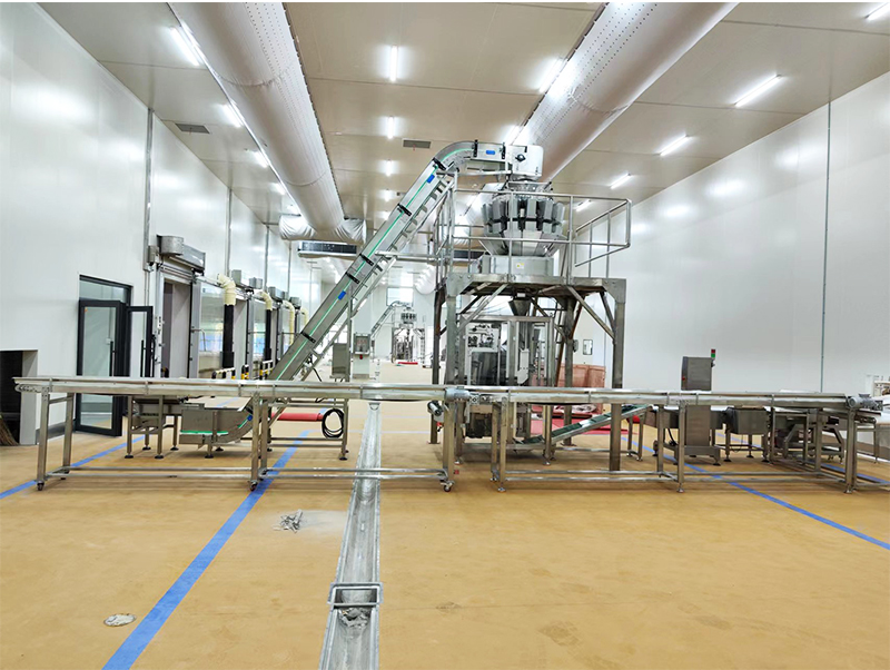 자동 포장기 forzen 식품