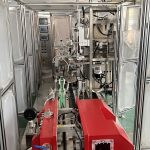 좋은 소식! 새로운 자동 진공 챔버 벽돌 백 성형 충전 기계 배송 준비