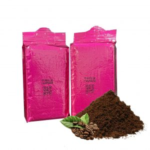 250g 커피 가루를 위한 자동 벽돌 진공 봉투 포장 기계