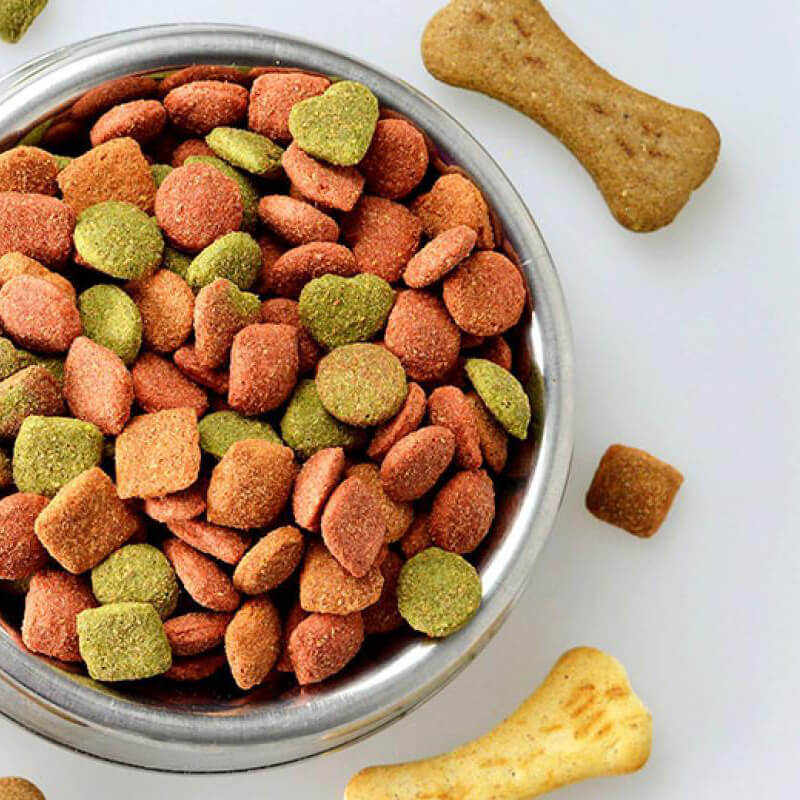 자동 애완 동물 식품 포장 포장 생산 라인